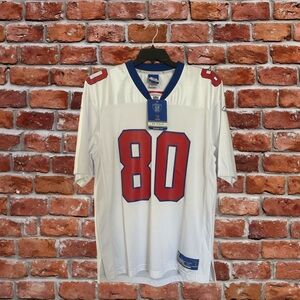 White NY Giants Jeremy Shockey Men’s Football Jersey #80